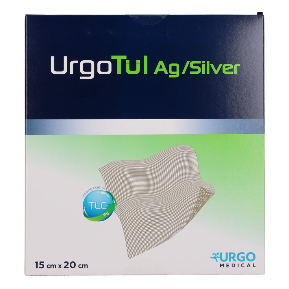 Urgotül Silver 15x20 Cm Wundgaze (5 stk)