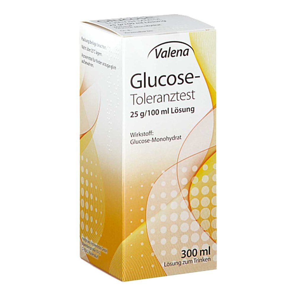 Glucose-Toleranztest 25 G/100 Ml Lösung (300 ml)