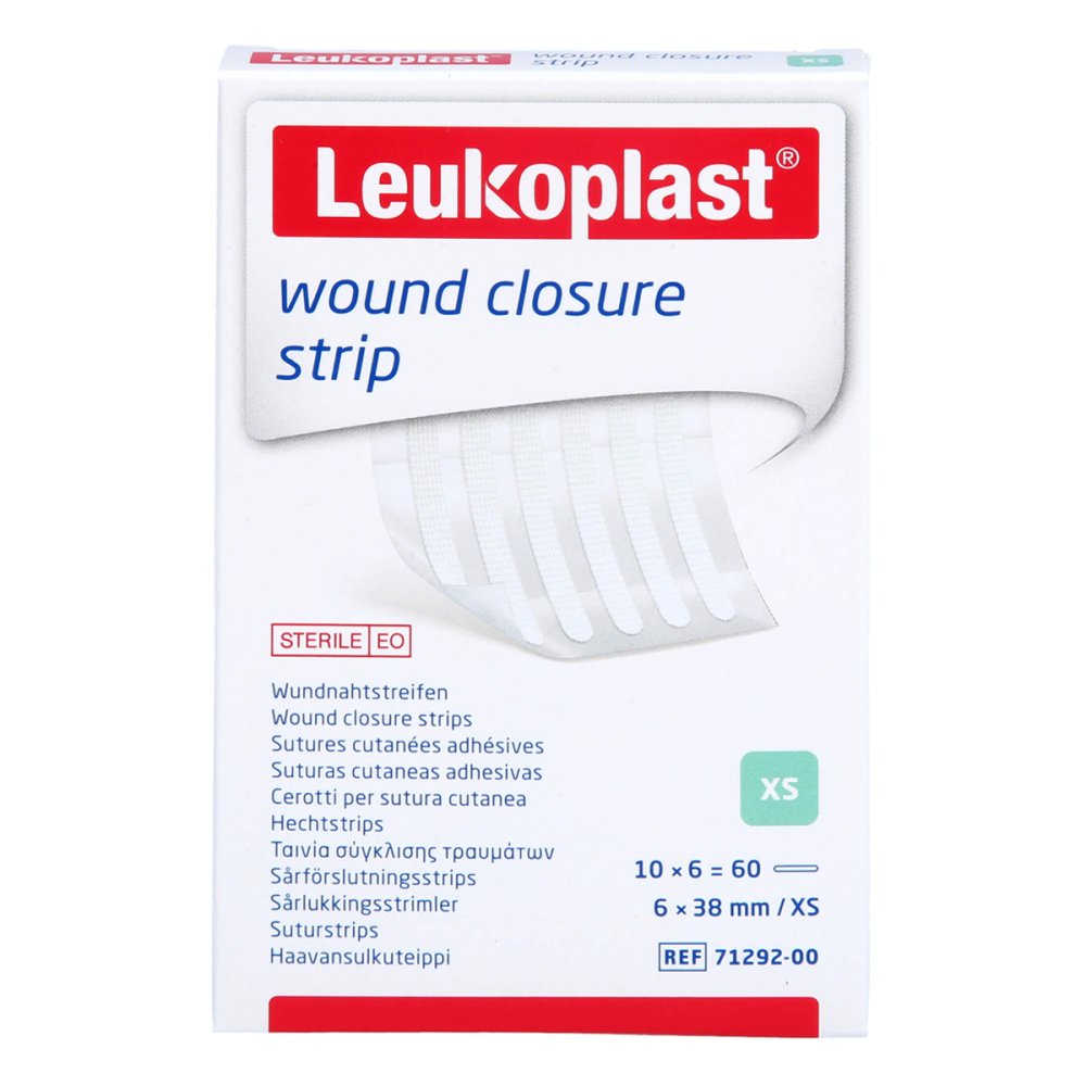 Leukoplast Wound Closure Strip 6x38 Mm Weiß (10X6 stk)