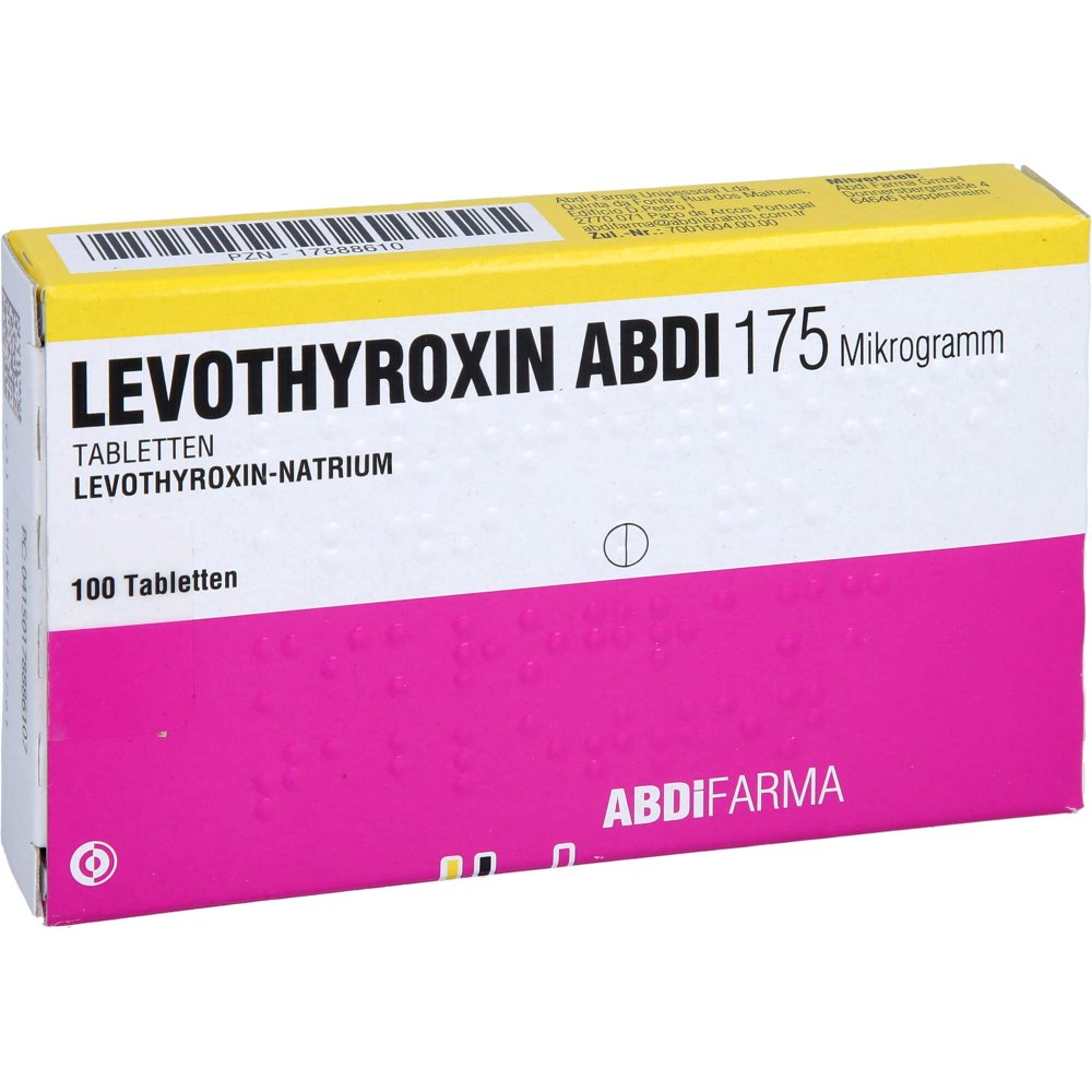 Levothyroxin Abdi 175 Mikrogramm Tabletten (100 stk)
