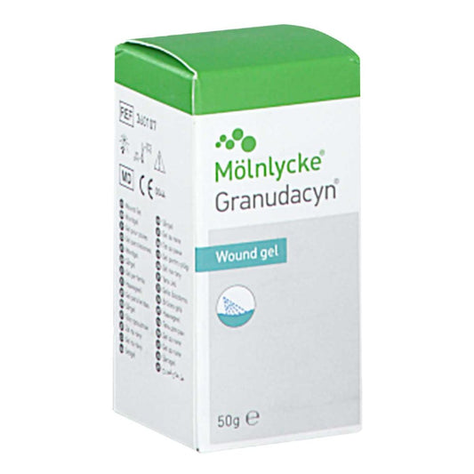 Das Produktfoto zeigt Granudacyn Wundgel (50 g) PZN 17902439