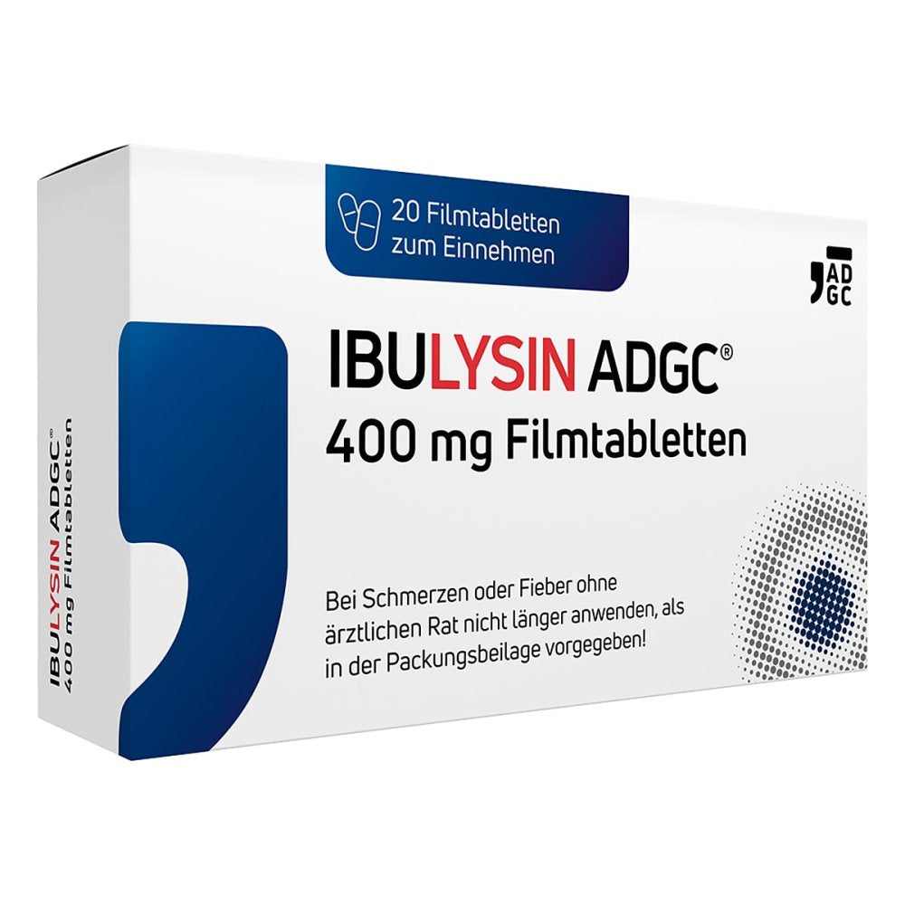 Ibulysin Adgc 400 Mg Filmtabletten (20 stk)