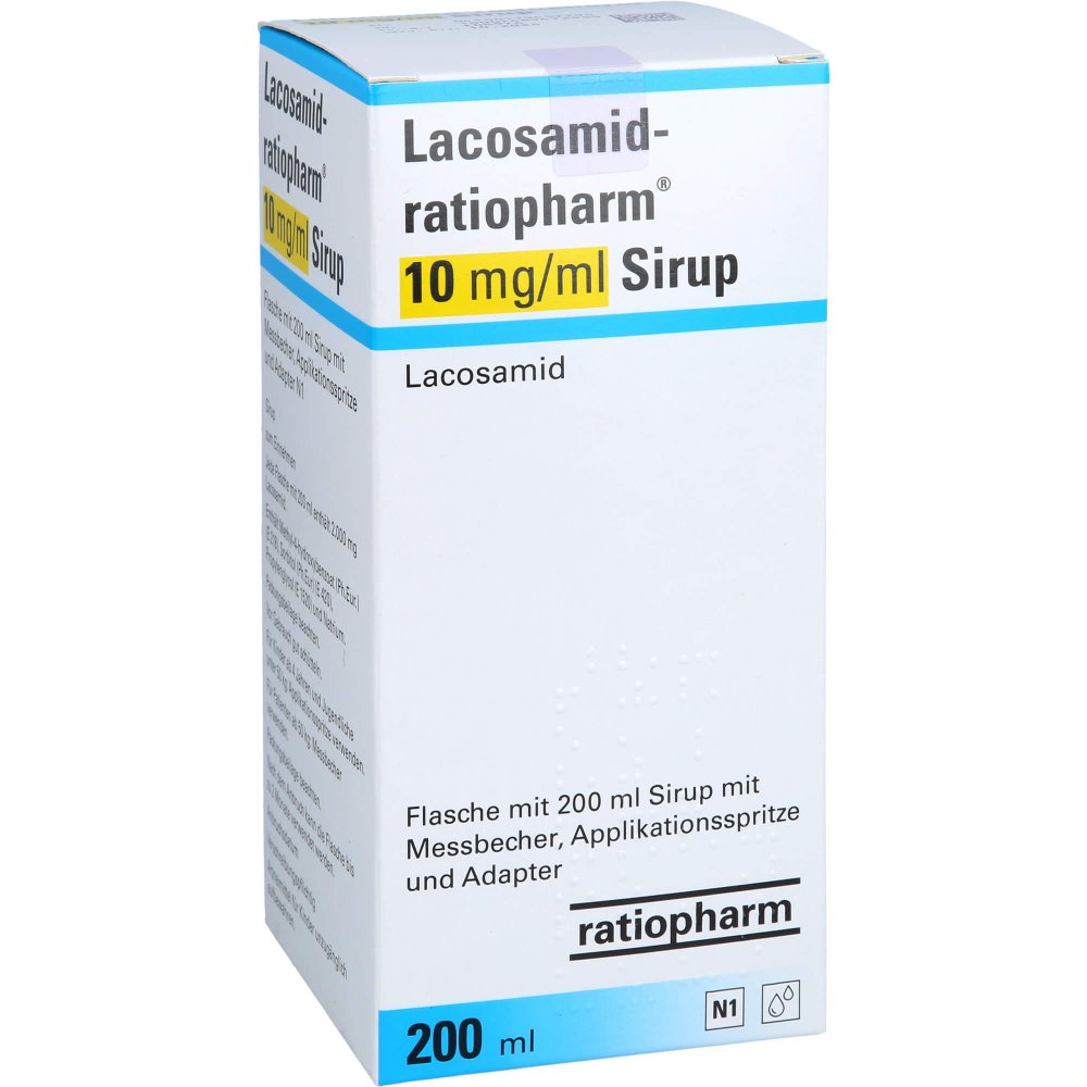 Lacosamid-Ratiopharm 10 Mg/Ml Sirup (200 ml)