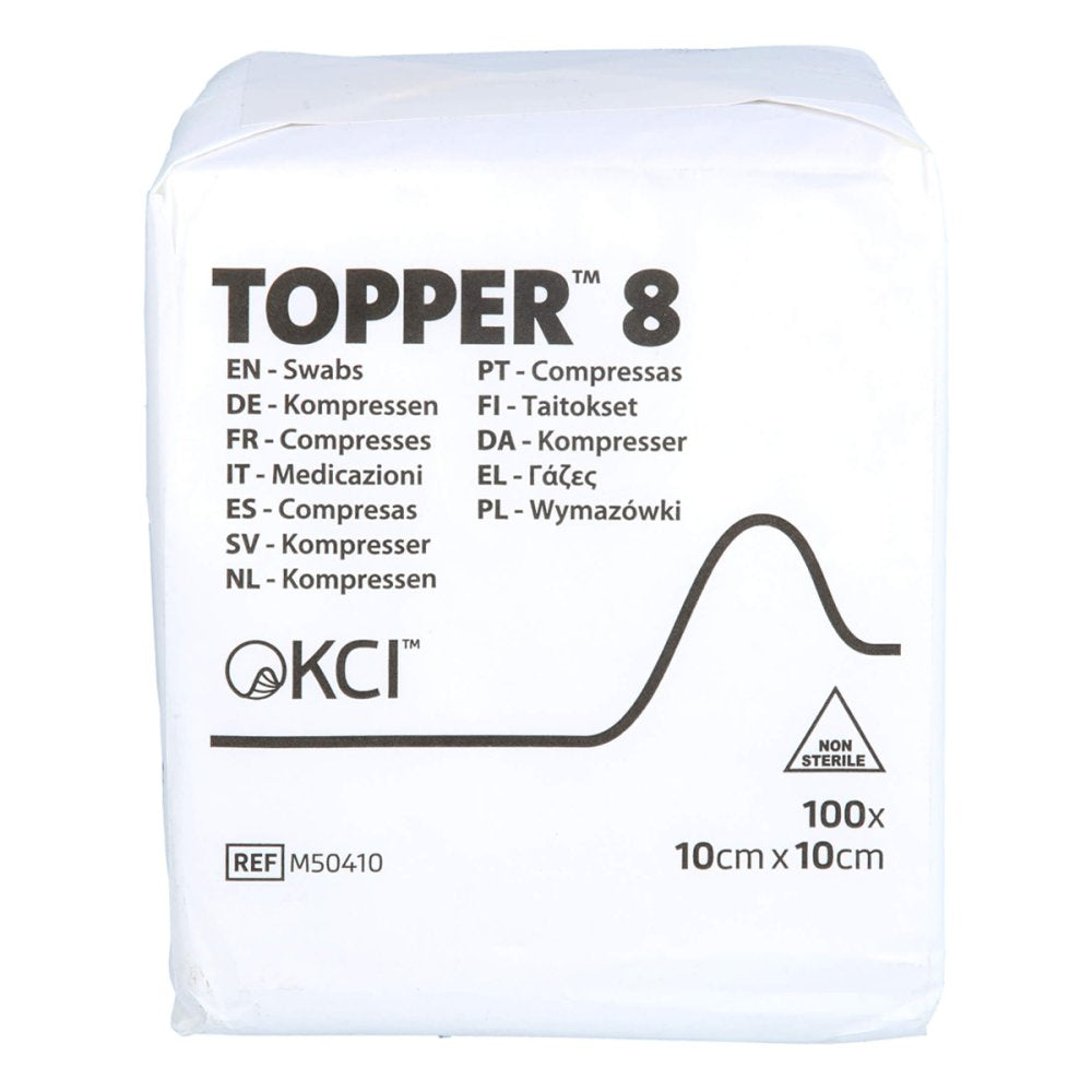 Das Produktfoto zeigt Topper 8 Kompr.10x10 Cm Unsteril (100 stk) PZN 17971268