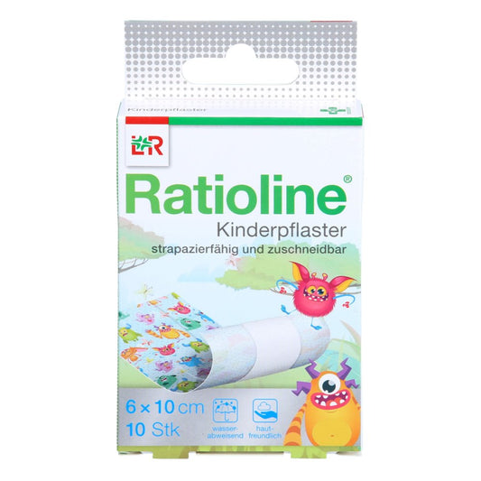 Ratioline Kinderpflaster Zuschneidbar 6 Cmx1 M (10 stk)