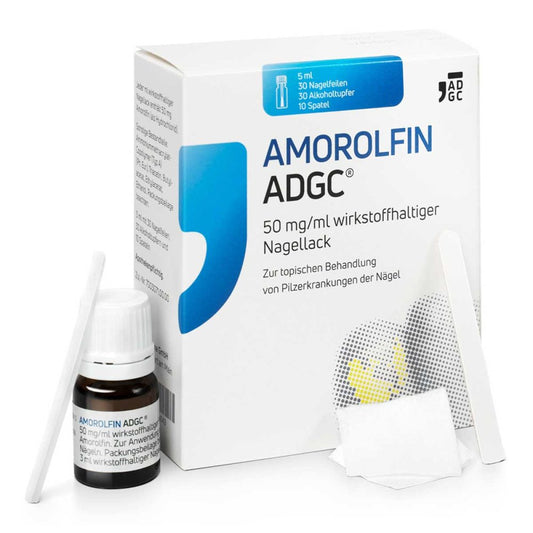 Amorolfin Adgc 50 Mg/Ml Wirkstoffhalt.Nagellack (5 ml)