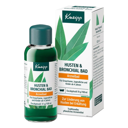 Das Produktfoto zeigt Kneipp Husten & Bronchial Bad Arzneibad (100 ml) PZN 18007422