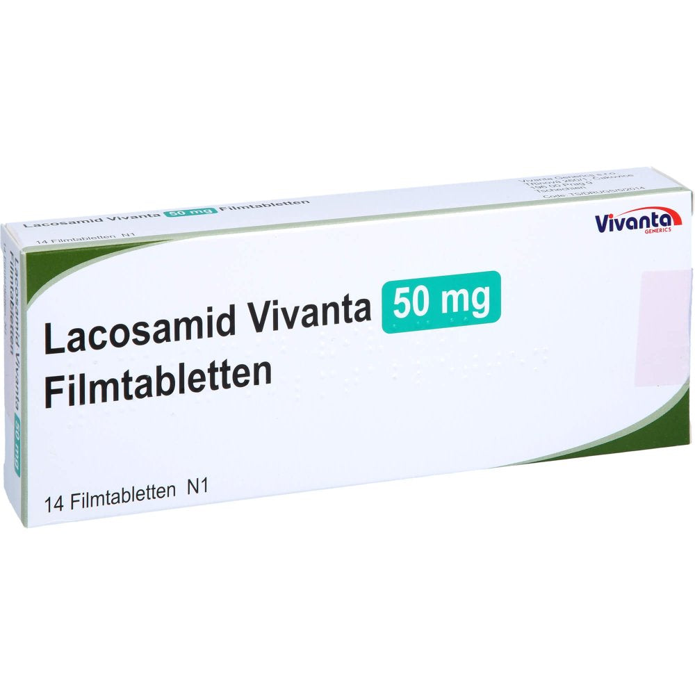 Lacosamid Vivanta 50 Mg Filmtabletten (14 stk)