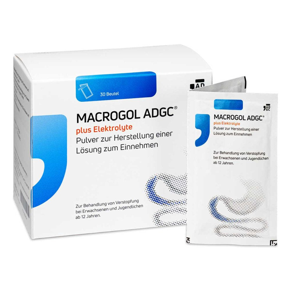 Macrogol Adgc Plus Elektrolyte Plv.Z.H.E.L.Z.Einn. (30 stk)