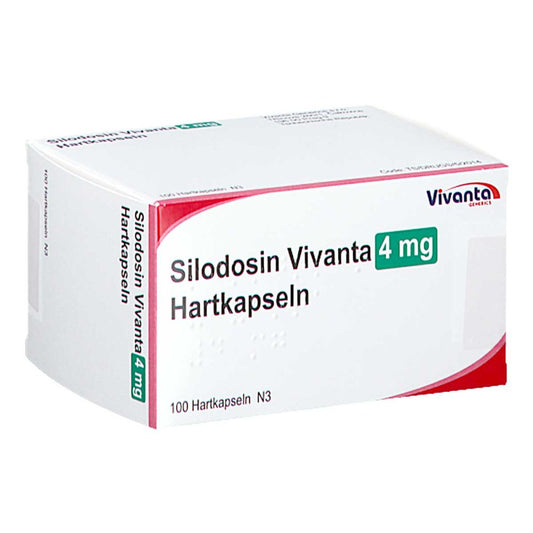 Das Produktfoto zeigt Silodosin Vivanta 4 Mg Hartkapseln (100 stk) PZN 18106621