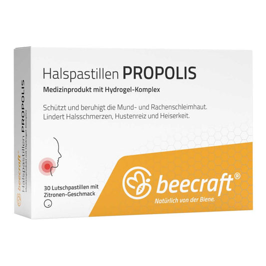 Beecraft Halspastillen Propolis (30 stk)
