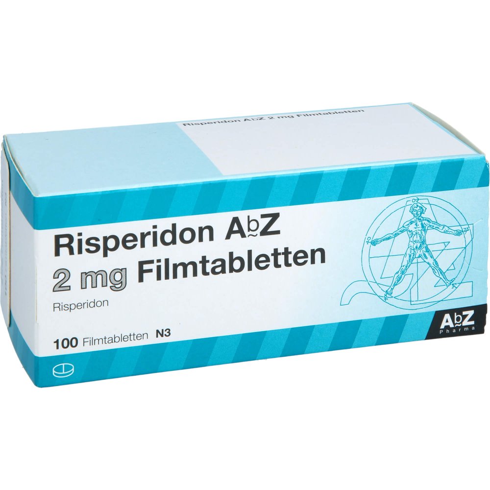 Risperidon Abz 2 Mg Filmtabletten (100 stk)