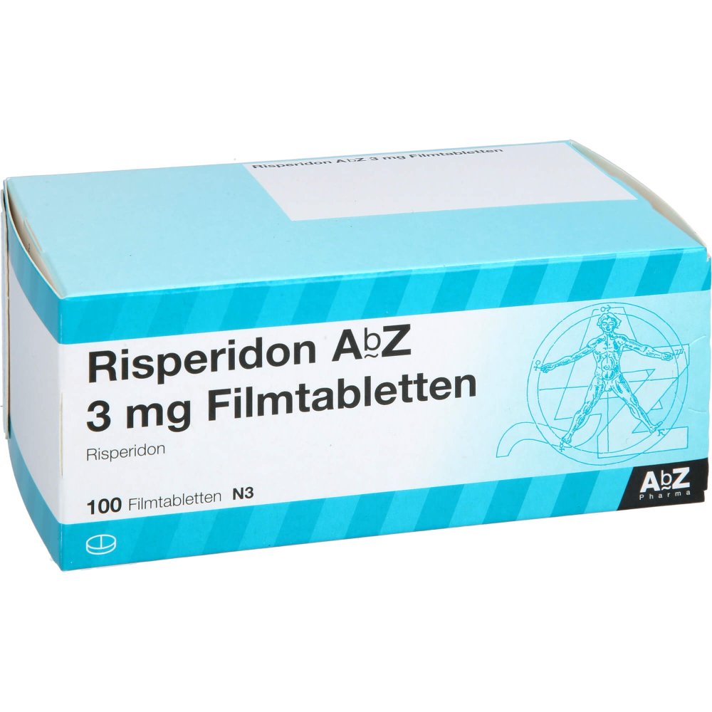 Risperidon Abz 3 Mg Filmtabletten (100 stk)