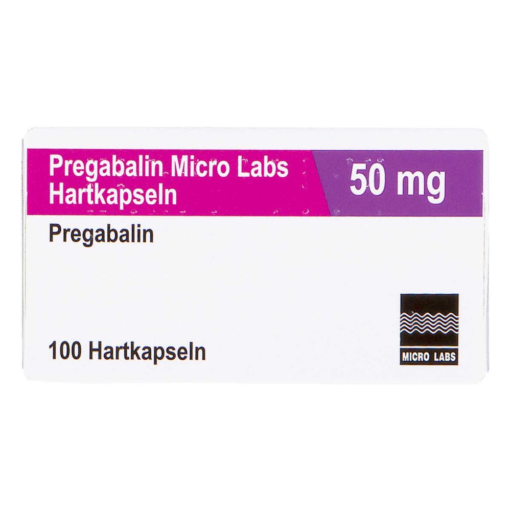 Pregabalin Micro Labs 50 Mg Hartkapseln (100 stk)