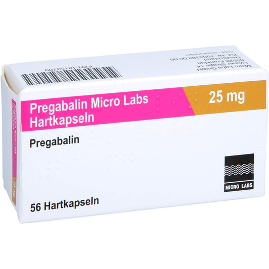 Pregabalin Micro Labs 25 Mg Hartkapseln (56 stk)