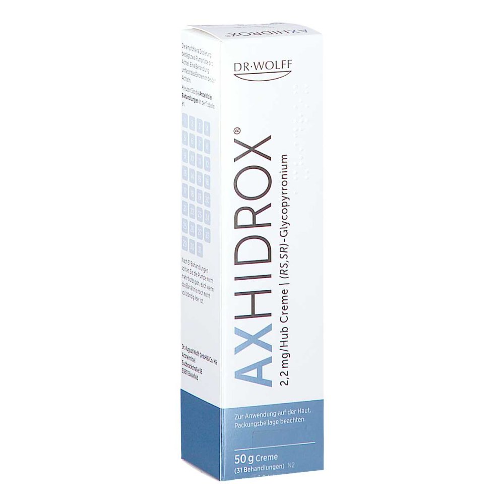 Axhidrox 2,2 Mg/Hub Creme (50 g)