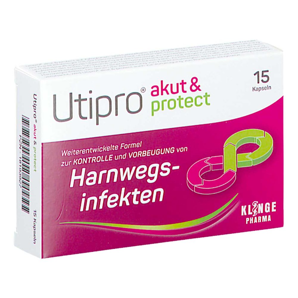 Utipro Akut & Protect Hartkapseln (15 stk)
