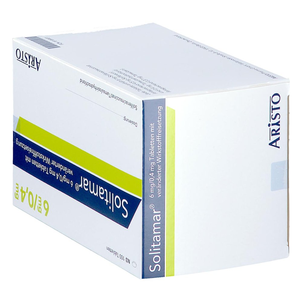 Solitamar 6 Mg/0,4 Mg Tab.M.Veränd.Wirkst.-Frs. (100 stk)