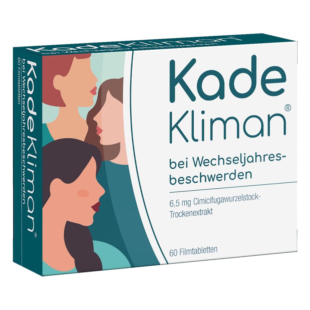 Das Produktfoto zeigt Kadekliman 6,5 Mg Filmtabletten (60 stk) PZN 18204192