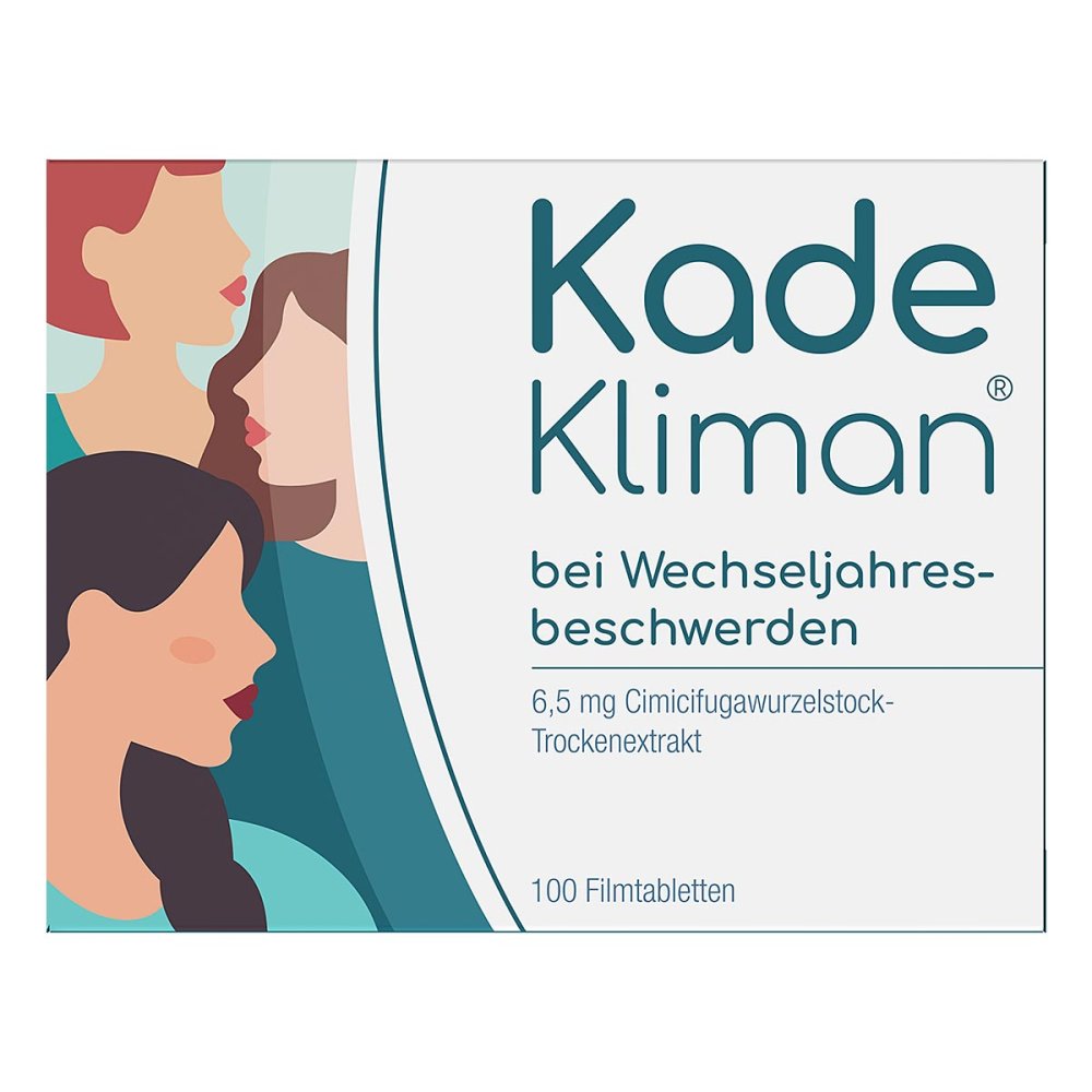 Das Produktfoto zeigt Kadekliman 6,5 Mg Filmtabletten (100 stk) PZN 18204200