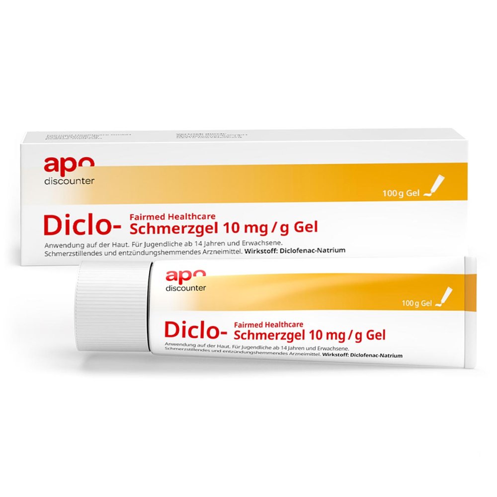 Diclo-Fairmed Healthcare Schmerzgel 10mg/G Apo.Com (100 g)