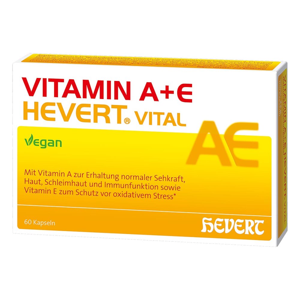Vitamin A+E Hevert Vital Kapseln (60 stk)