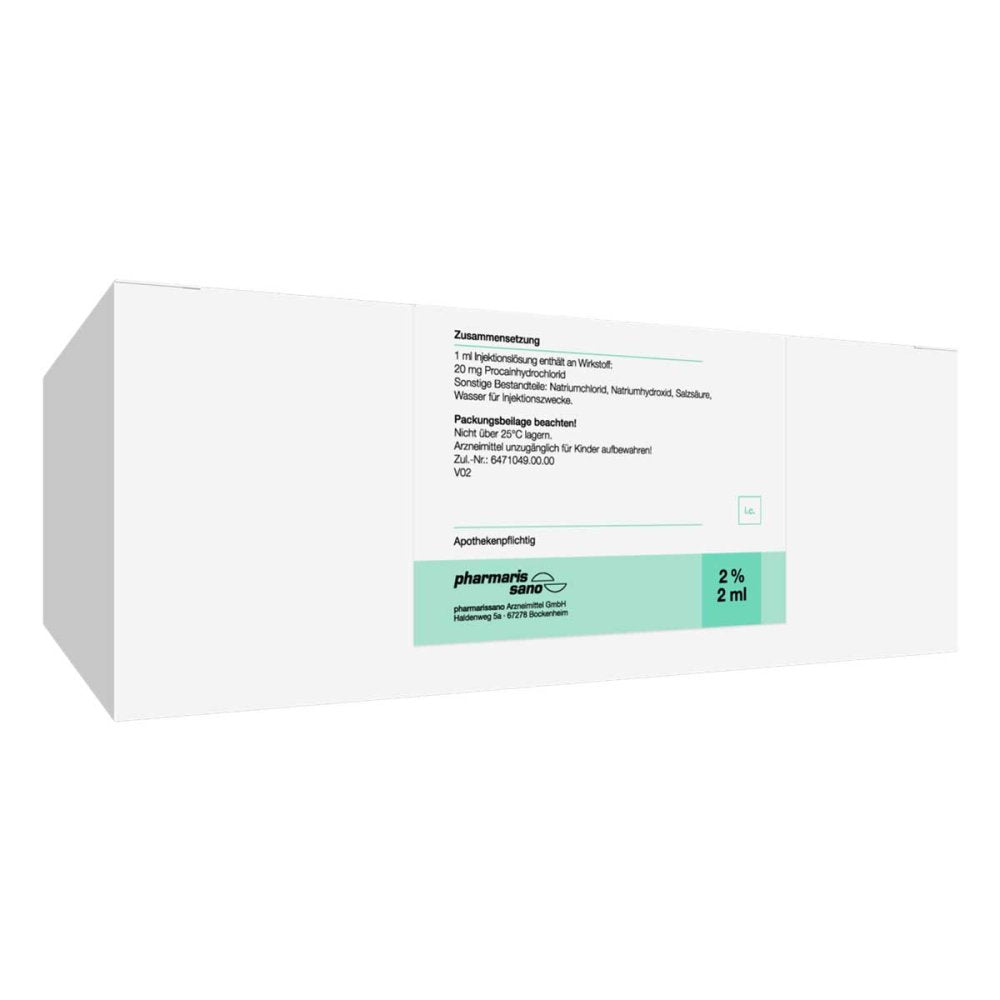 Procain Pharmarissano Ampulle 2% 2 Ml Inj.-Lsg. (200X2 ml)