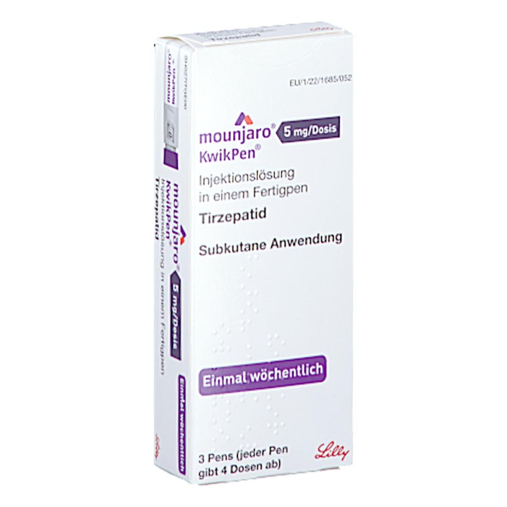 Mounjaro 5 Mg/Dosis Kwikpen Inj.-Lsg.Fertigpen (3 stk)