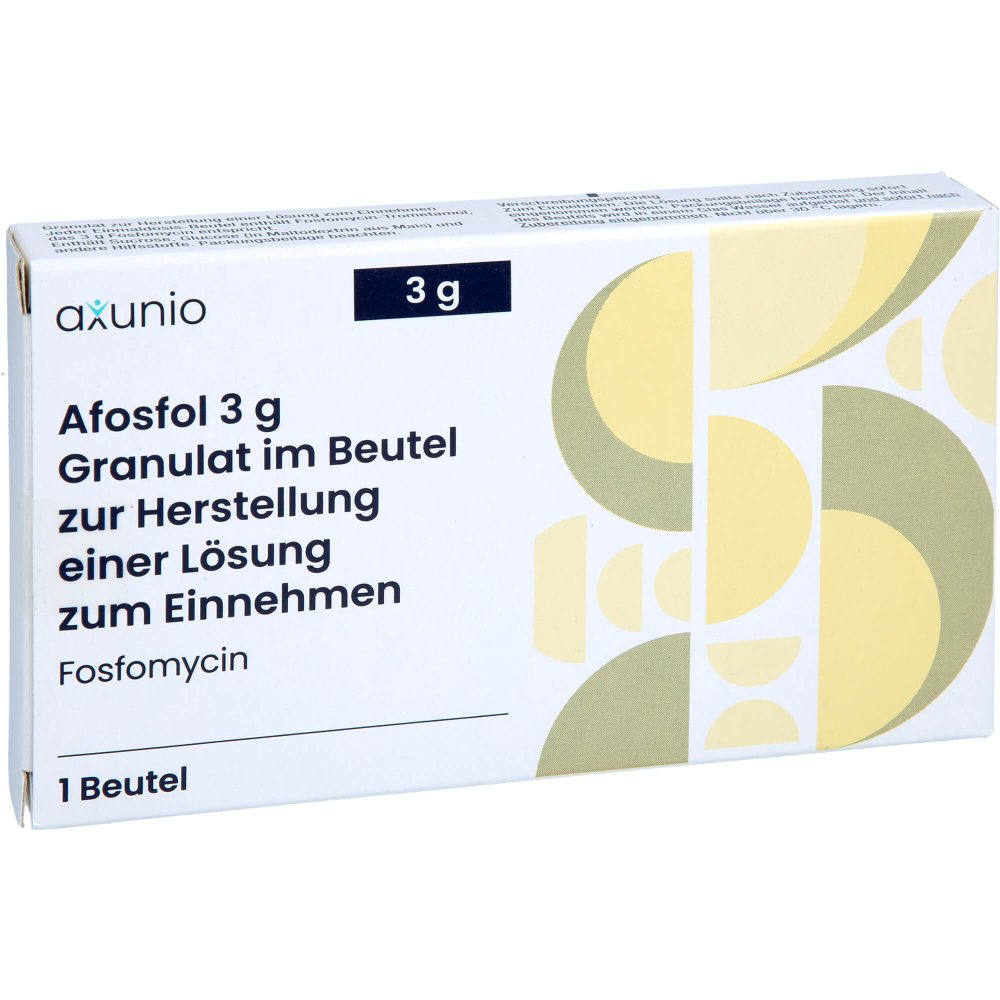 Das Produktfoto zeigt Afosfol 3 G Granulat Z.Herst.E.Lsg.Z.Einnehmen (1 stk) PZN 18255870