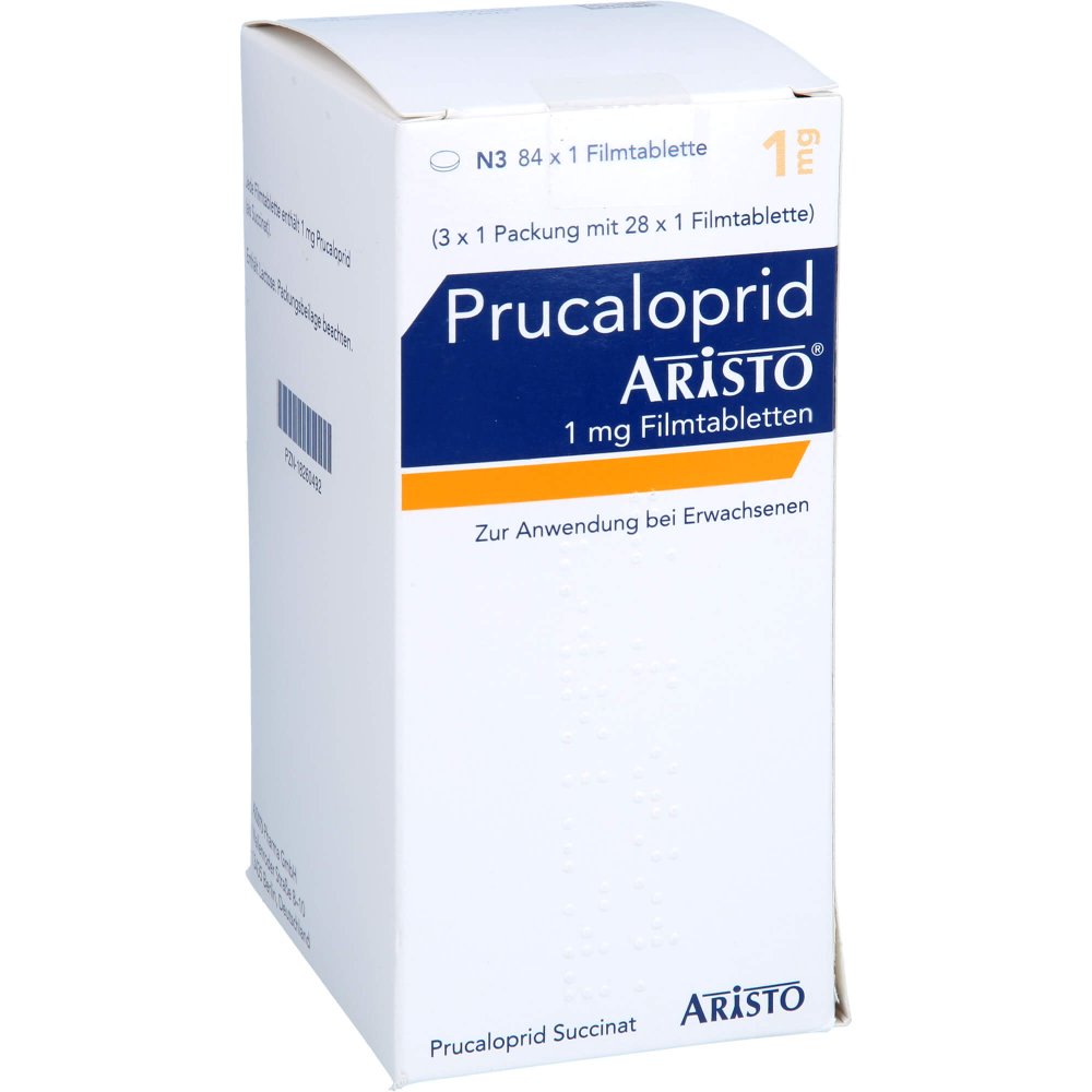 Prucaloprid Aristo 1 Mg Filmtabletten (84 stk)