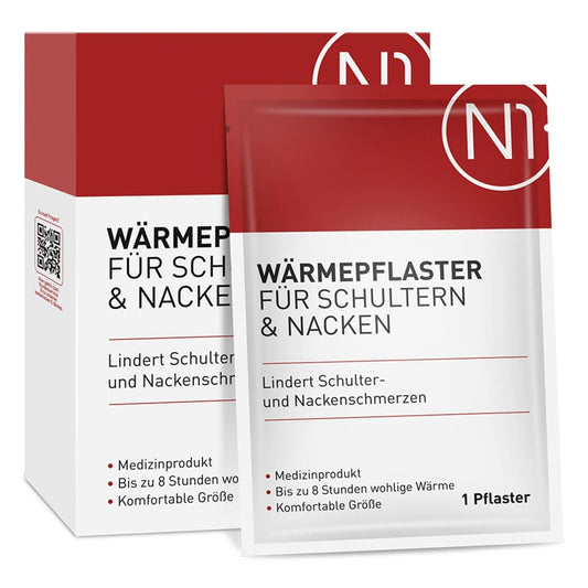Das Produktfoto zeigt N1 Wärmepflaster Für Schultern & Nacken (4 stk) PZN 18296142