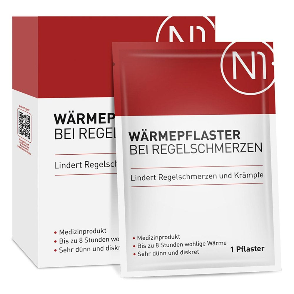 Das Produktfoto zeigt N1 Wärmepflaster Bei Regelschmerzen (4 stk) PZN 18296159