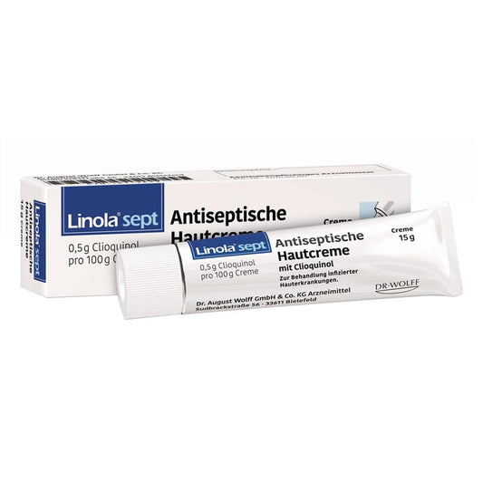 Linola Sept Antiseptische Hautcreme Mit Clioquinol (15 g)