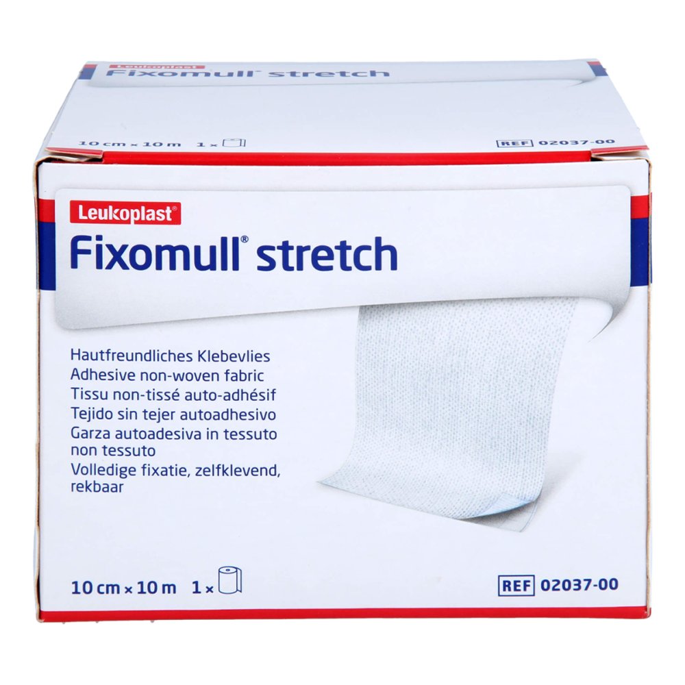 Das Produktfoto zeigt Fixomull Stretch 10 Cmx10 M (1 stk) PZN 18395269