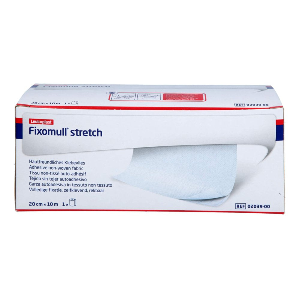 Das Produktfoto zeigt Fixomull Stretch 20 Cmx10 M (1 stk) PZN 18395281