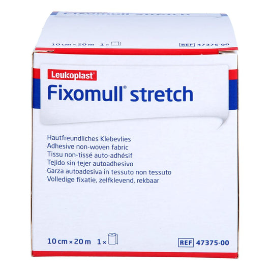 Das Produktfoto zeigt Fixomull Stretch 10 Cmx20 M (1 stk) PZN 18395306