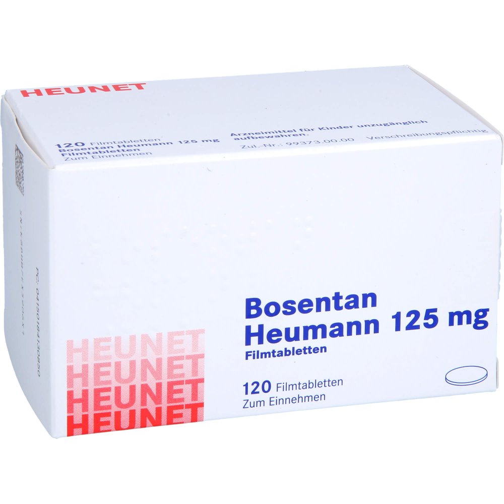 Bosentan Heumann 125 Mg Filmtabletten Heunet (120 stk)