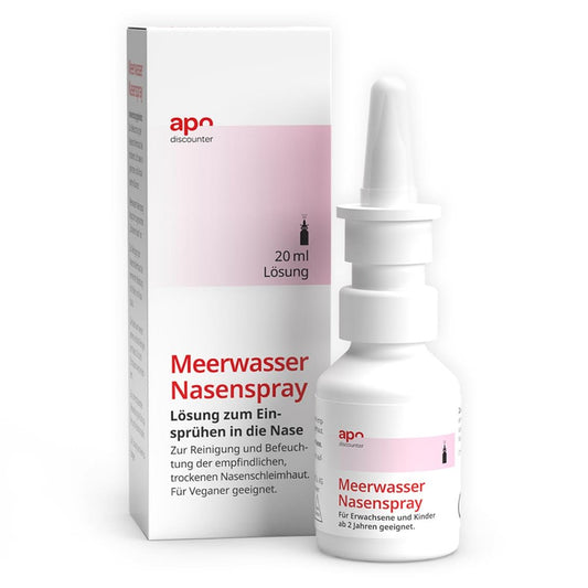 Meerwasser Nasenspray Apodiscounter (20 ml)