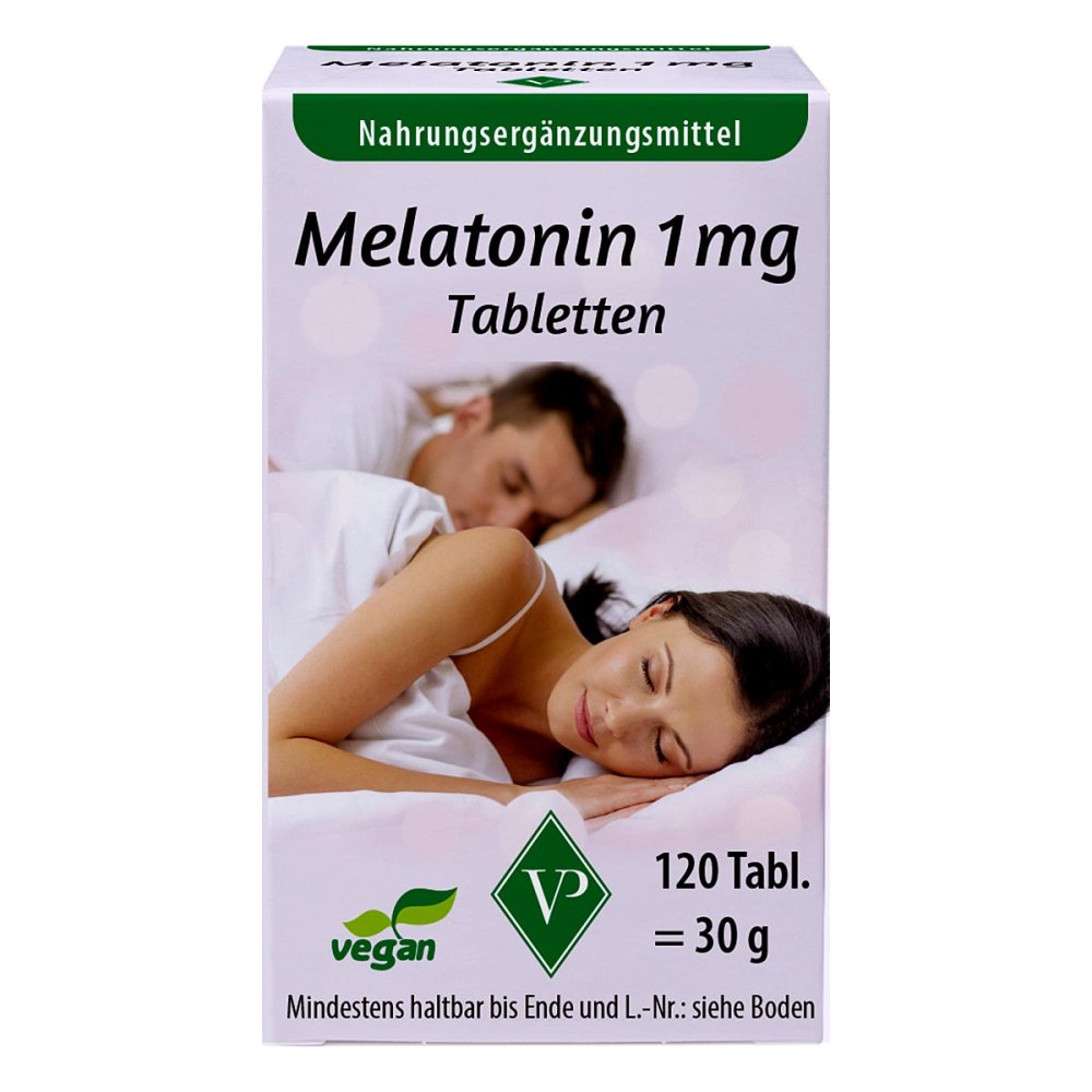 Melatonin 1 Mg Tabletten (120 stk)