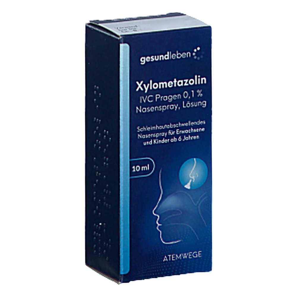 Xylometazolin Ivc Pragen 0,1% Nasenspray Lösung (10 ml)