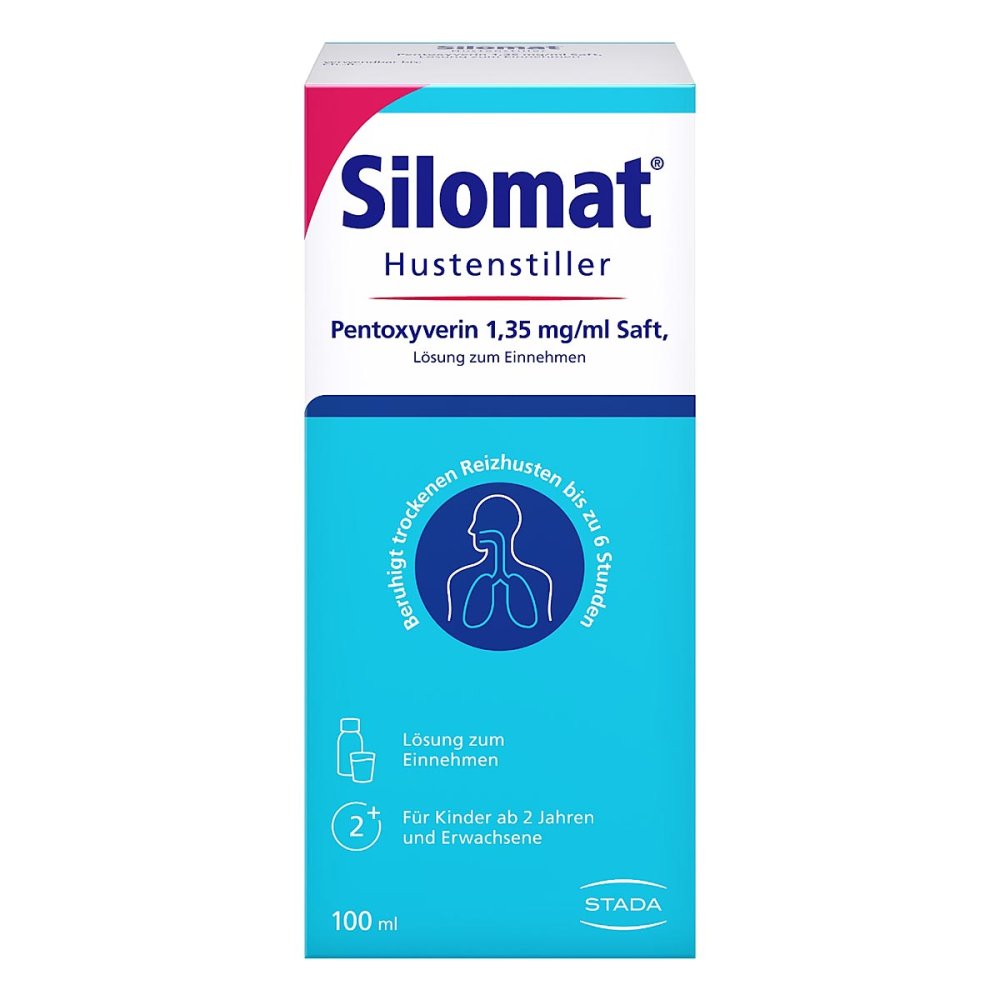 Silomat Hustenstiller Pentoxyverin 1,35 Mg/Ml Saft (100 ml)