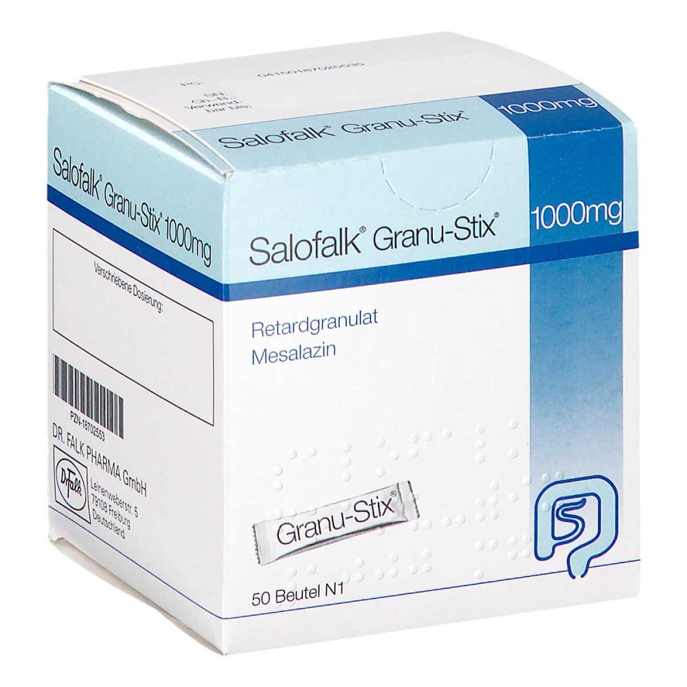 Salofalk Granu-Stix 1.000 Mg Retardgranulat (50 stk)