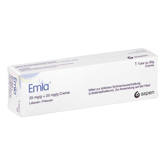 Emla 25 Mg/G + 25 Mg/G Creme (30 g)