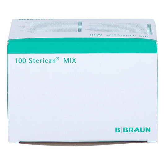 Das Produktfoto zeigt Sterican Mix Einmalkan.18 G 40 Mm Halbstumpf (100 stk) PZN 18746740