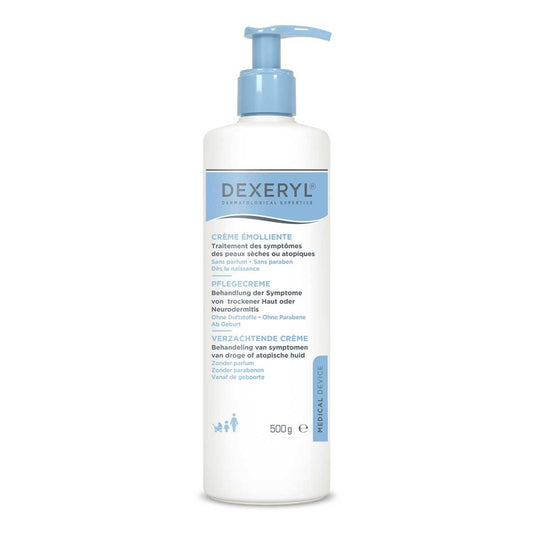 Das Produktfoto zeigt Dexeryl Pflegecreme (500 g) PZN 18747739