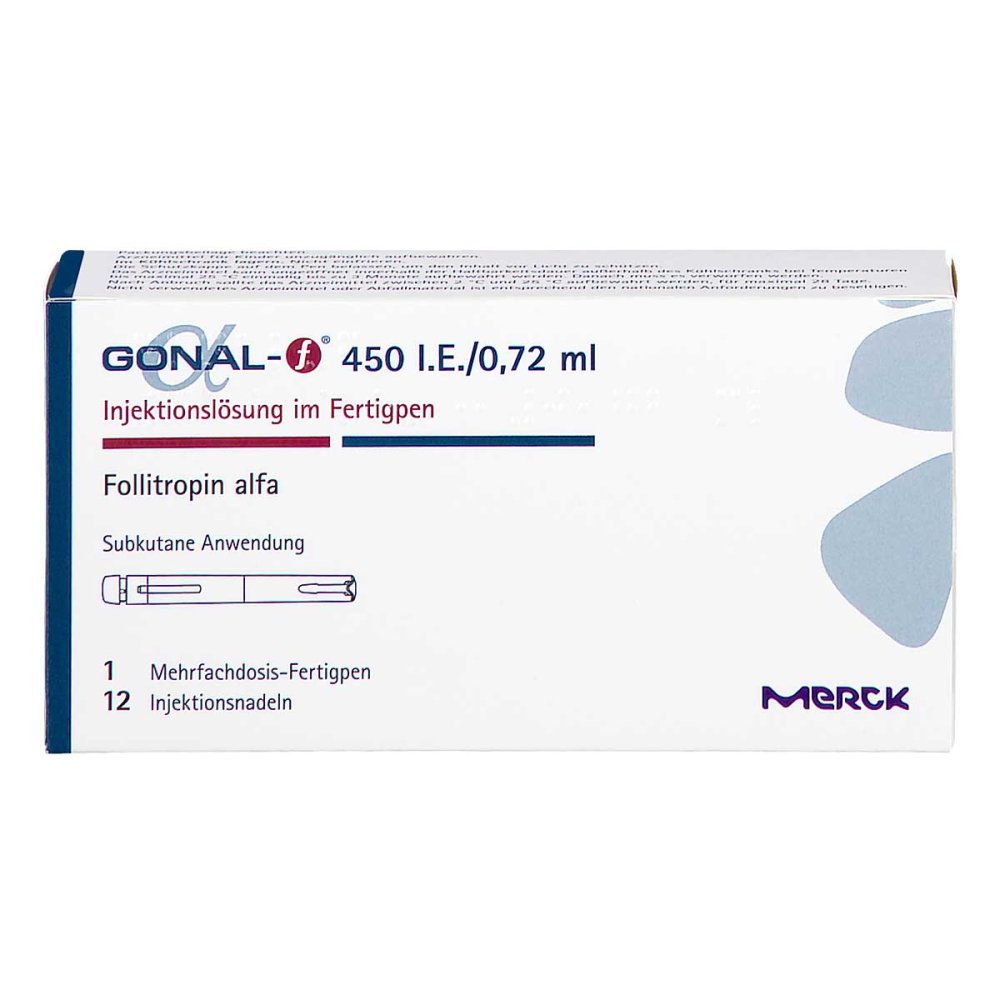 Gonal-F 450 I.E./0,72 Ml 33 Mikr./0,72ml Fertigpen (1 stk)