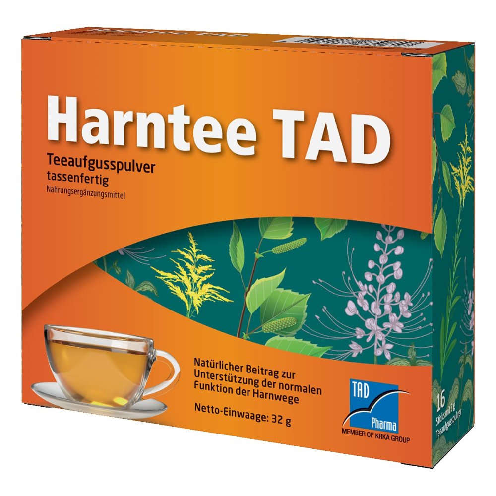 Harntee Tad Teeaufgusspulver Sticks (16X2 g)