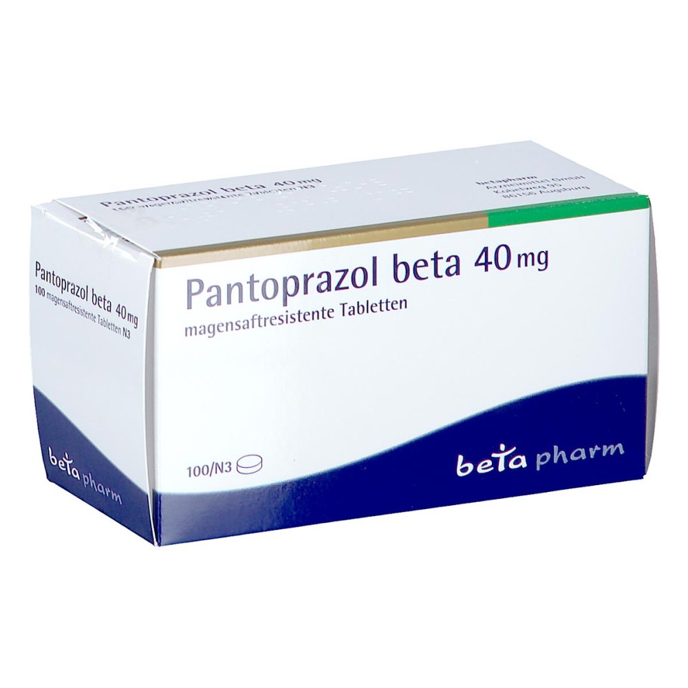 Pantoprazol Beta 40 Mg Magensaftres.Tabletten (100 stk)