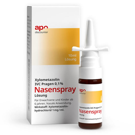 Xylometazolin Ivc Pragen 0,1% Nasenspray Lösung (10 ml)