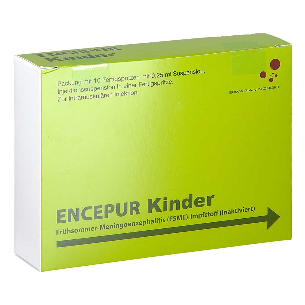 Encepur Kinder Fertigspritzen (10 stk)